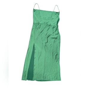 Lioness Elegant Green Slip Dress